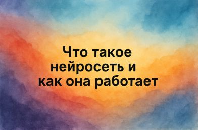 Что такое нейросеть и как она работает